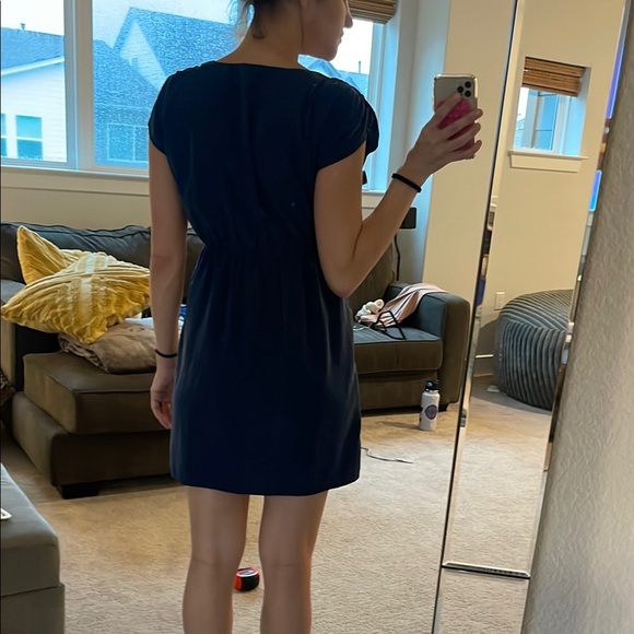 Forever 21 Blue Flutter Sleeve Mini Sundress - Picture 2 of 5